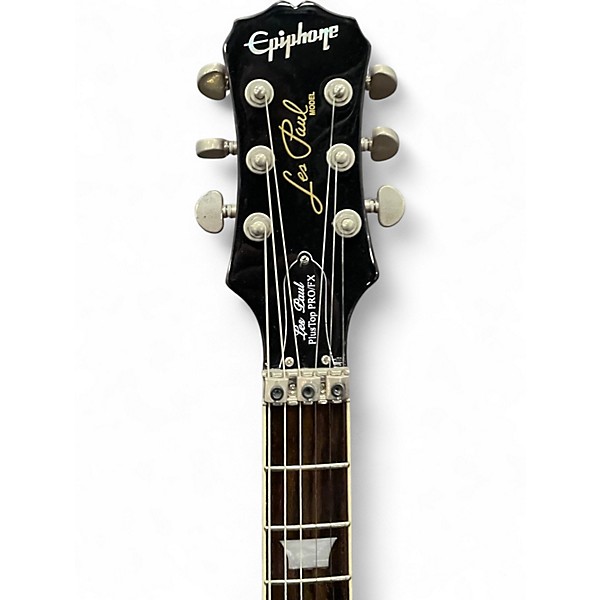 Used Epiphone les paul plus top pro fx Heritage Cherry Sunburst Solid Body Electric Guitar