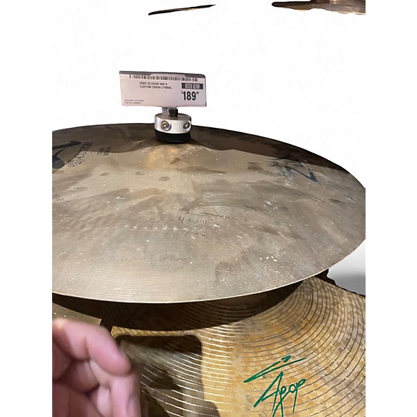 Used Zildjian 16in A Custom Crash Cymbal