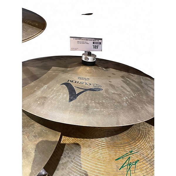 Used Zildjian 16in A Custom Crash Cymbal
