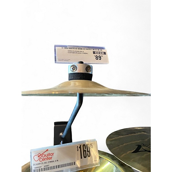 Used Zildjian 8in A Custom Splash Cymbal