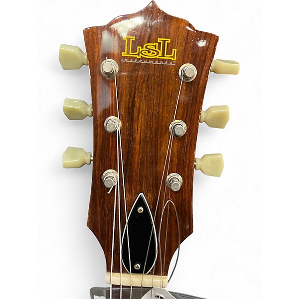 Used Lsl Topanga Brown Solid Body Electric Guitar
