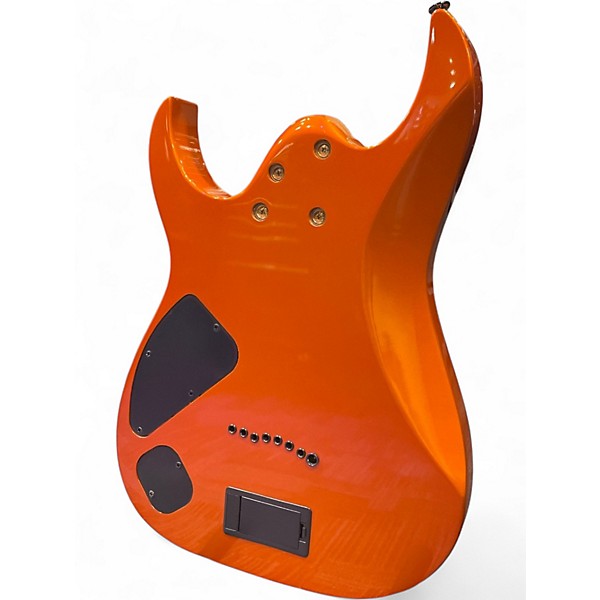 Used Ibanez RG80E Metallic Orange Solid Body Electric Guitar
