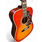 Used Epiphone hummingbird sunburst Acoustic Electric Guitar