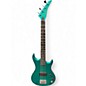 Vintage 1970s Memphis B-2MB Metallic Blue Electric Bass Guitar thumbnail