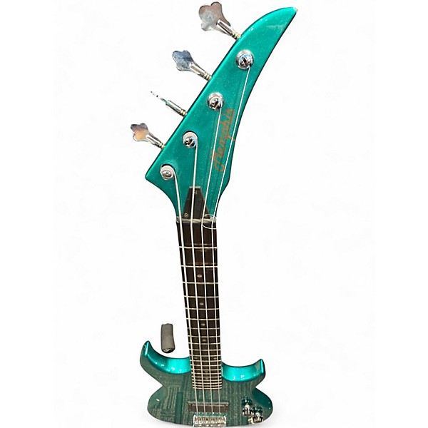 Vintage 1970s Memphis B-2MB Metallic Blue Electric Bass Guitar