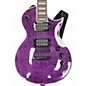 Used ESP LTD EC1000 Deluxe Trans Purple Solid Body Electric Guitar thumbnail