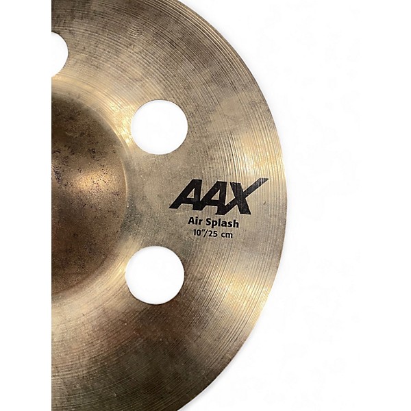 Used SABIAN 10in AAX Air Splash Cymbal