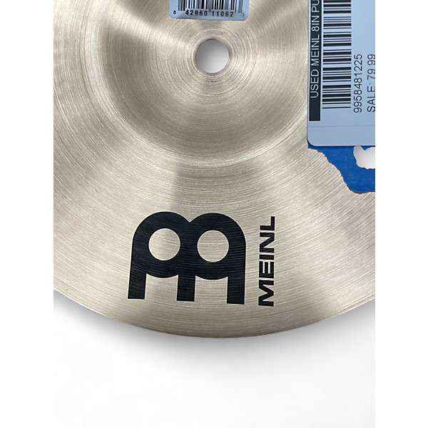 Used MEINL 8in PURE ALLOY Cymbal