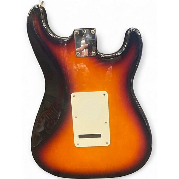 Used Fender LEFT HANDED STRATOCASTER Sunburst Electric Guitar