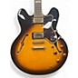 Used Epiphone Sheraton II 2 Tone Sunburst Hollow Body Electric Guitar