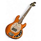Used 2010s Ernie Ball Music Man USA Family Reserve Stingray 4 Metallic Orange Electric Bass Guitar thumbnail