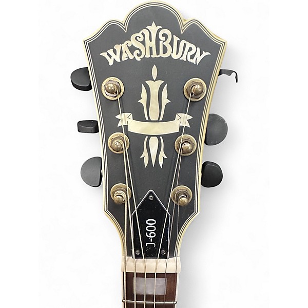 Used Washburn J-600 Vintage Sunburst Hollow Body Electric Guitar