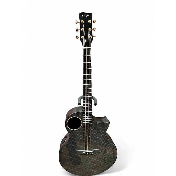 Used Enya X4 Pro Black Acoustic Electric Guitar