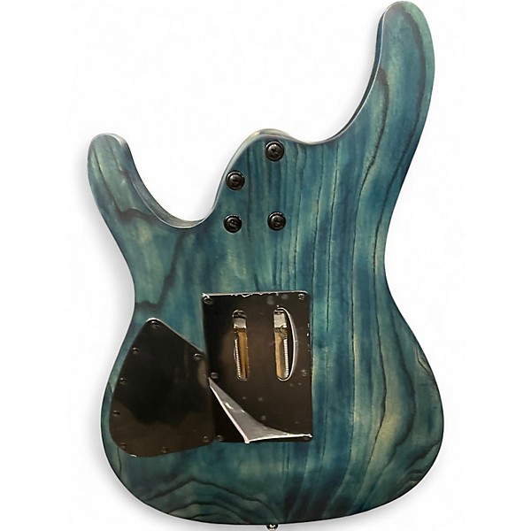 Used Ibanez S520AH BLUE WOOD GRAIN Solid Body Electric Guitar