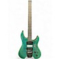 Vintage 1990s Spirit GU7R GREEN FLAME MAPLE Solid Body Electric Guitar thumbnail