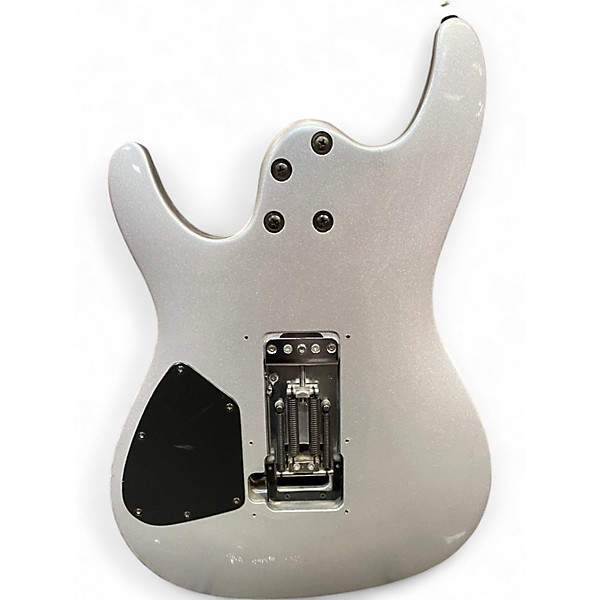 Used Ibanez S470 Silver Sparkle Solid Body Electric Guitar