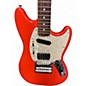 Used 2012 Fender Kurt Cobain Signature Mustang Fiesta Red Solid Body Electric Guitar