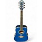 Used Oscar Schmidt OGP-1 Blue Acoustic Guitar thumbnail