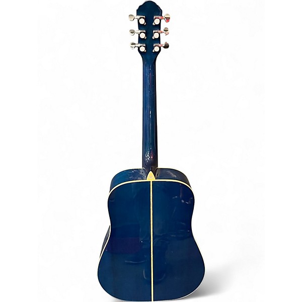 Used Oscar Schmidt OGP-1 Blue Acoustic Guitar