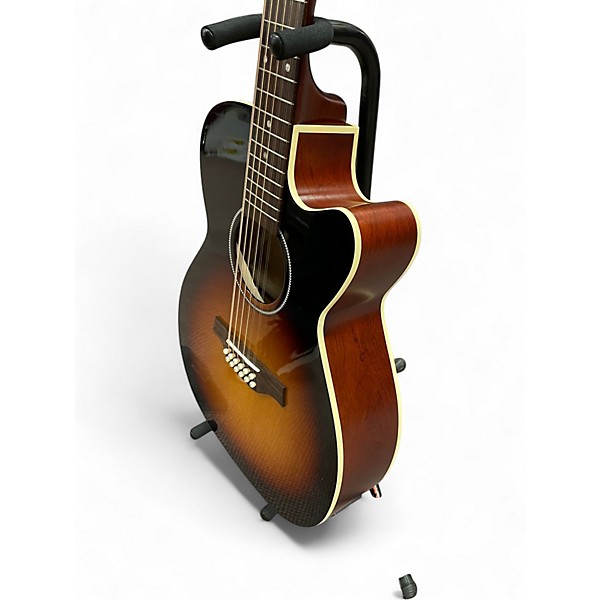 Used Seagull S12 CH CW SPRUCE SUNBURST 12 String Acoustic Electric Guitar