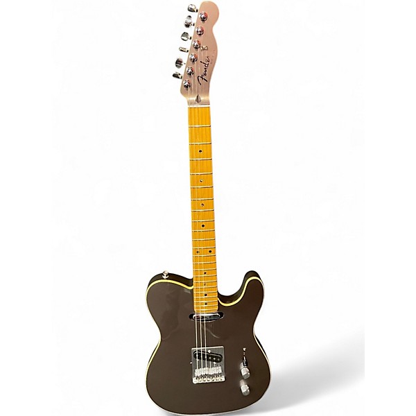 Used Fender Aerodyne Telecaster Silver Solid Body Electric Guitar