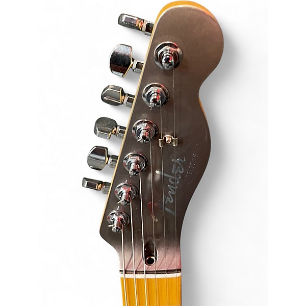 Used Fender Aerodyne Telecaster Silver Solid Body Electric Guitar