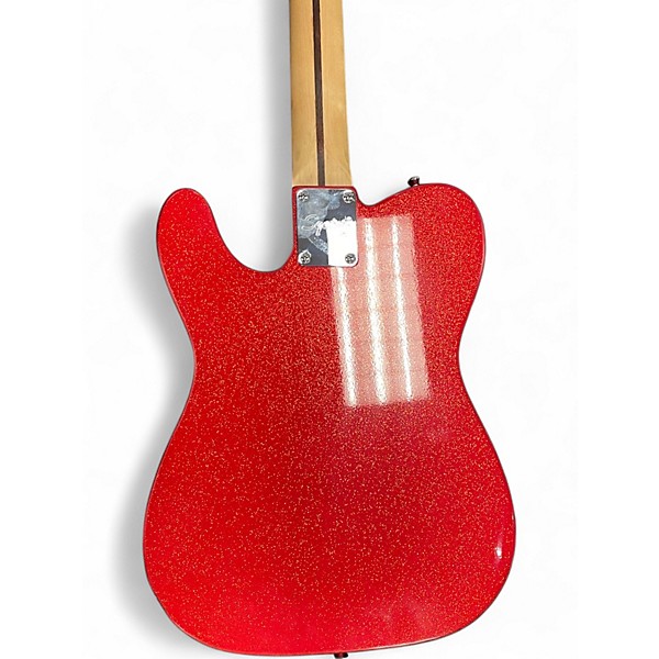 Used Squier Bullet Telecaster sparkle red Solid Body Electric Guitar
