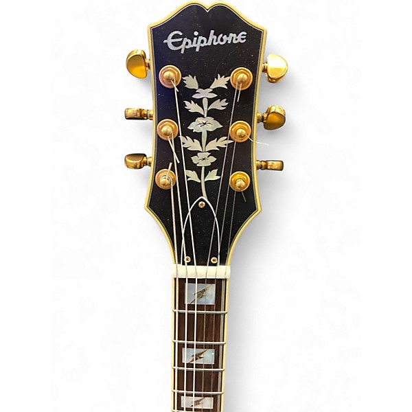 Used Epiphone EMILY WOLFE SHERATON BLACK Hollow Body Electric Guitar