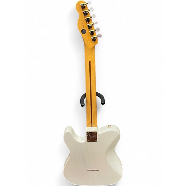 Used 2016 Fender LIMITED EDITION ash telecaster Trans Blonde Solid Body Electric Guitar