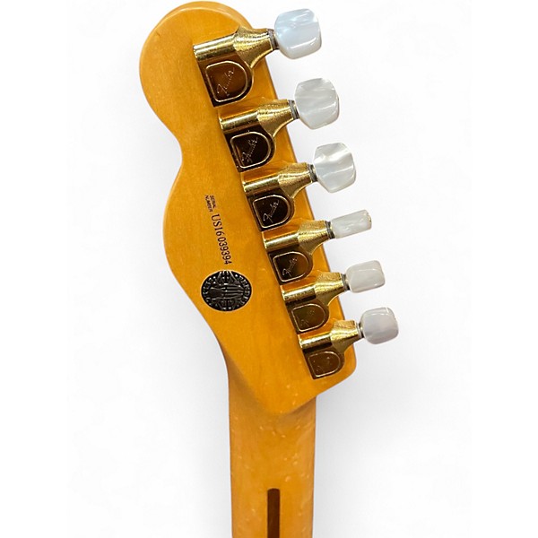 Used 2016 Fender LIMITED EDITION ash telecaster Trans Blonde Solid Body Electric Guitar