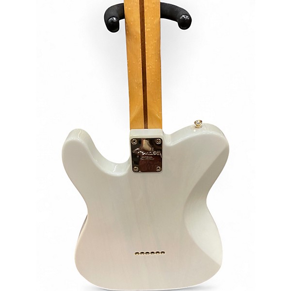 Used 2016 Fender LIMITED EDITION ash telecaster Trans Blonde Solid Body Electric Guitar