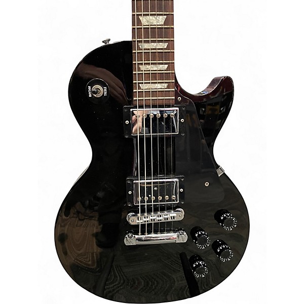 Used Gibson Les Paul Studio Black Solid Body Electric Guitar