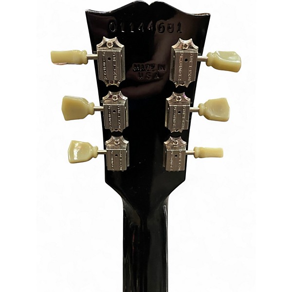 Used Gibson Les Paul Studio Black Solid Body Electric Guitar