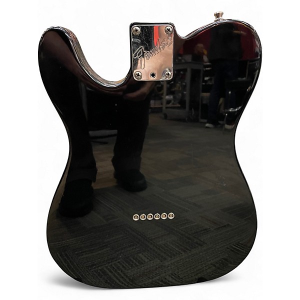 Vintage 1993 Fender American Standard Telecaster Black Solid Body Electric Guitar