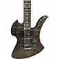 Used B.C. Rich NJ Series Mockingbird Trans Black Solid Body Electric Guitar