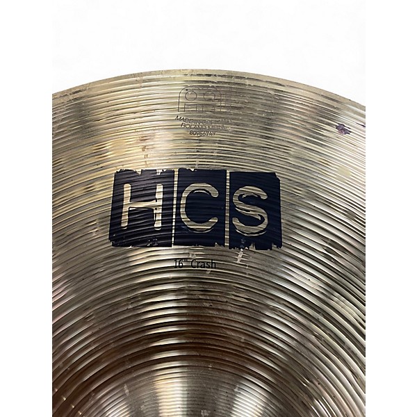 Used MEINL 16in HCS Crash Cymbal