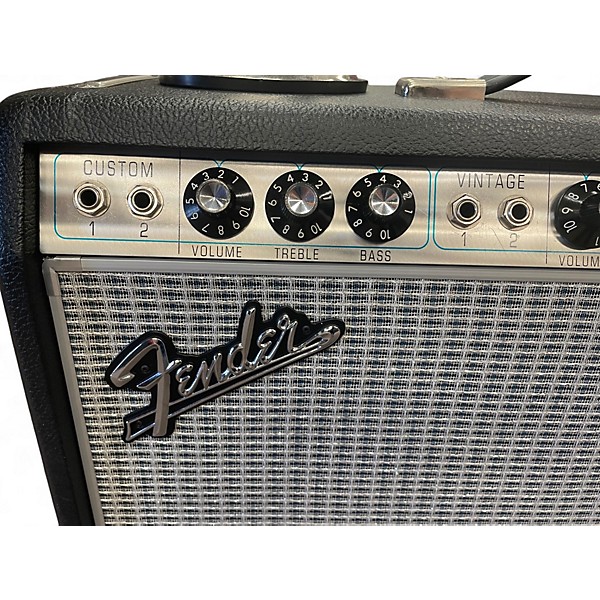 Used Fender '68 Custom Deluxe Reverb Tube Guitar Combo Amp