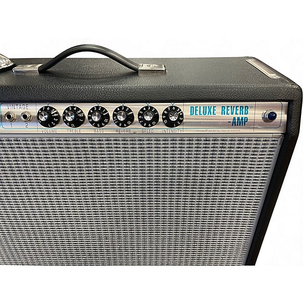 Used Fender '68 Custom Deluxe Reverb Tube Guitar Combo Amp