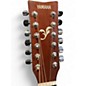 Used Yamaha 1990s FG411S 12 Natural 12 String Acoustic Guitar