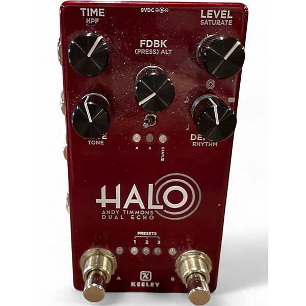 Used Keeley Halo Andy Timmons Effect Pedal