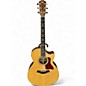 Used Taylor 814CE Natural Acoustic Electric Guitar thumbnail