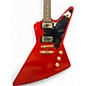 Used Epiphone Explorer Ruby Red Sparkle Solid Body Electric Guitar