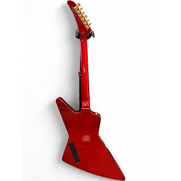 Used Epiphone Explorer Ruby Red Sparkle Solid Body Electric Guitar