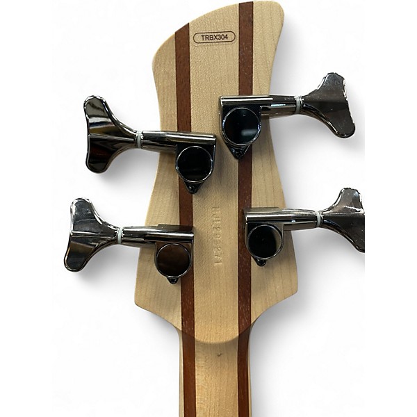 Used Yamaha TRBX304 Mist Green Rosewood Fretboard Electric Bass Guitar