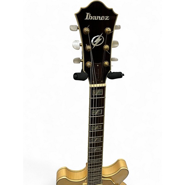 Used 2008 Ibanez Artcore AS103 Natural Hollow Body Electric Guitar