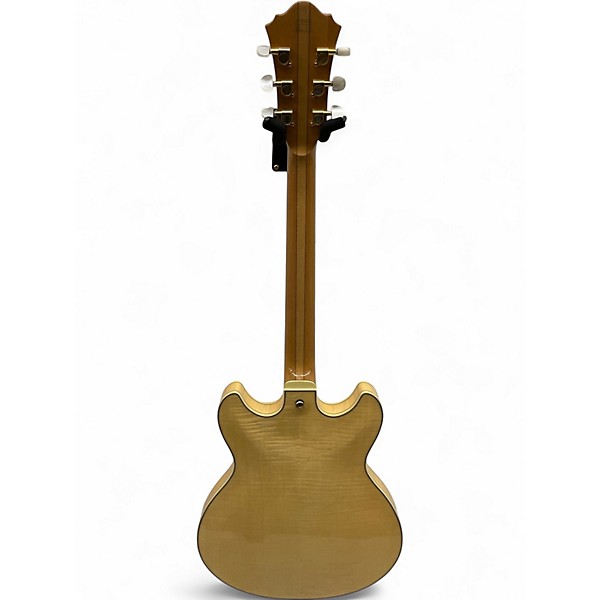 Used 2008 Ibanez Artcore AS103 Natural Hollow Body Electric Guitar