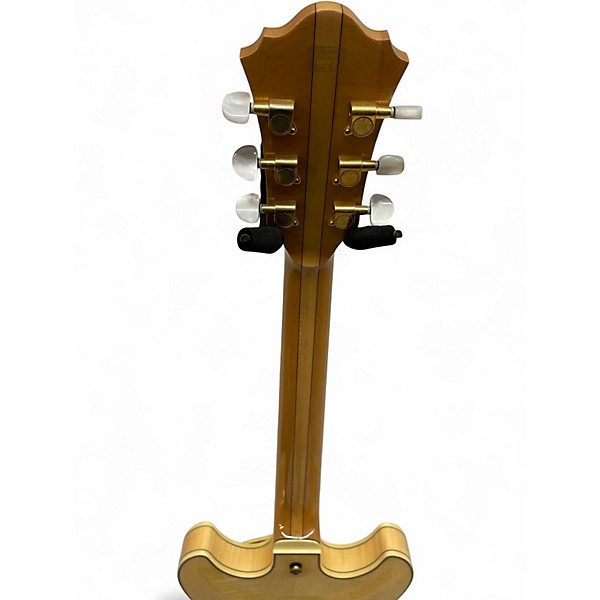 Used 2008 Ibanez Artcore AS103 Natural Hollow Body Electric Guitar