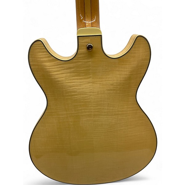 Used 2008 Ibanez Artcore AS103 Natural Hollow Body Electric Guitar