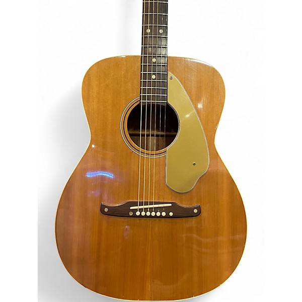 Used 1966 Fender Malibu Natural Acoustic Guitar