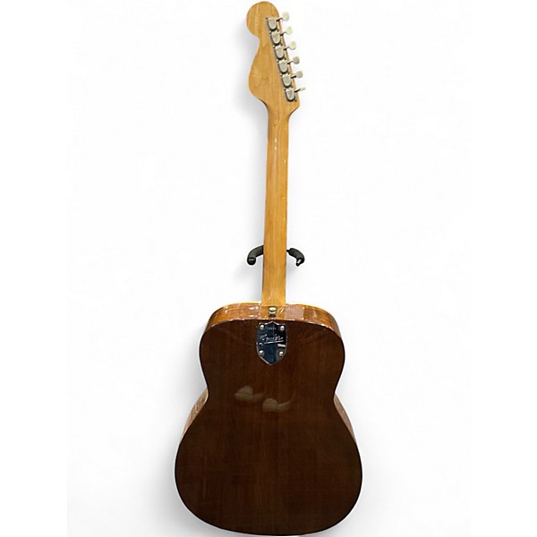 Used 1966 Fender Malibu Natural Acoustic Guitar